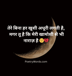 Best Narazgi Shayari in Hindi