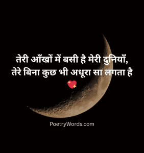 Love Shayari in Hindi