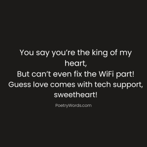 Funny Shayari in English for Boyfriends