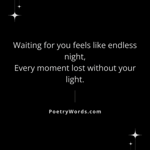 Heart-Touching 2 Line Intezaar Shayari in English