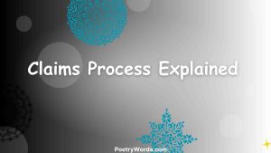 Claims Process Explained