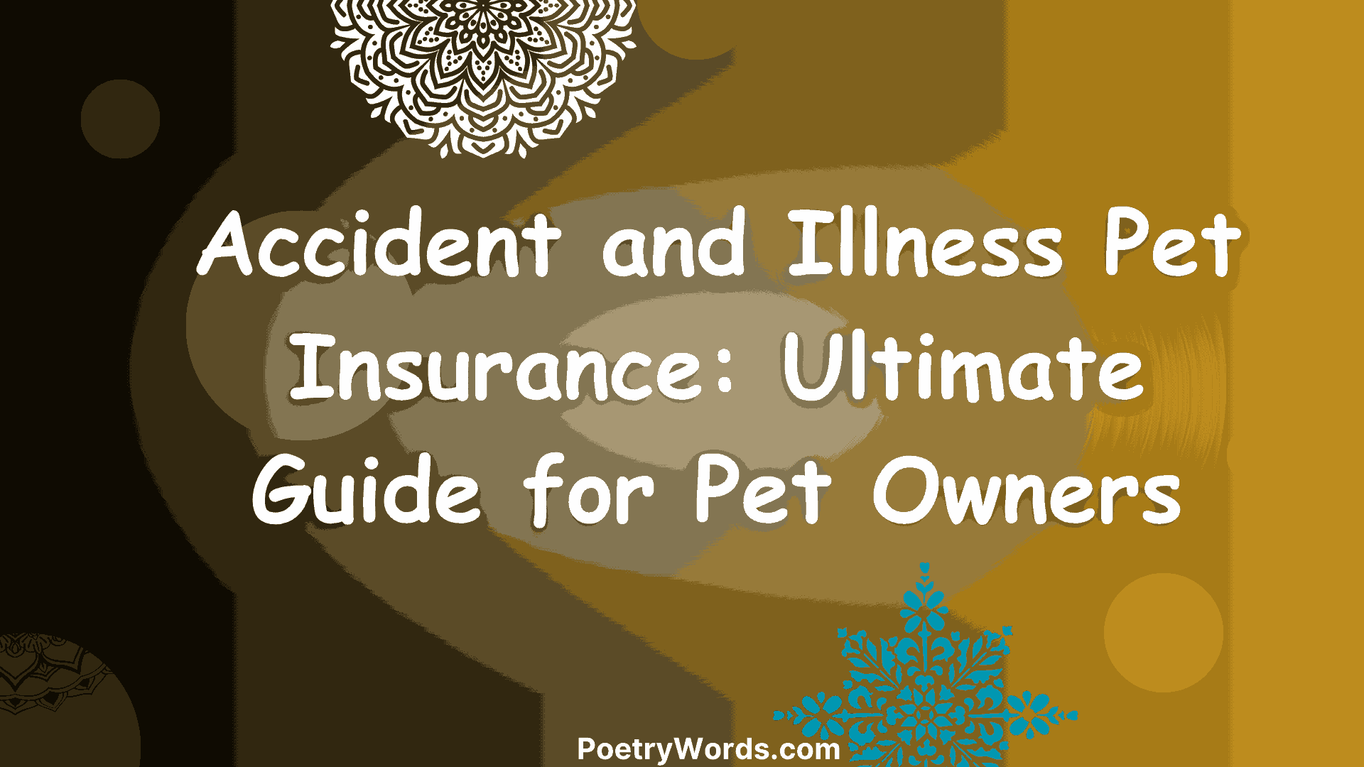 Accident and Illness Pet Insurance: Ultimate Guide for Pet Owners