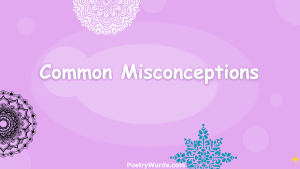 Common Misconceptions