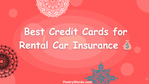 Best Credit Cards for Rental Car Insurance 💰