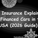Gap Insurance Explained for Financed Cars in the USA (2026 Guide)