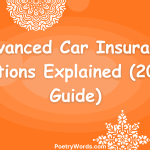Advanced Car Insurance Options Explained (2026 Guide)