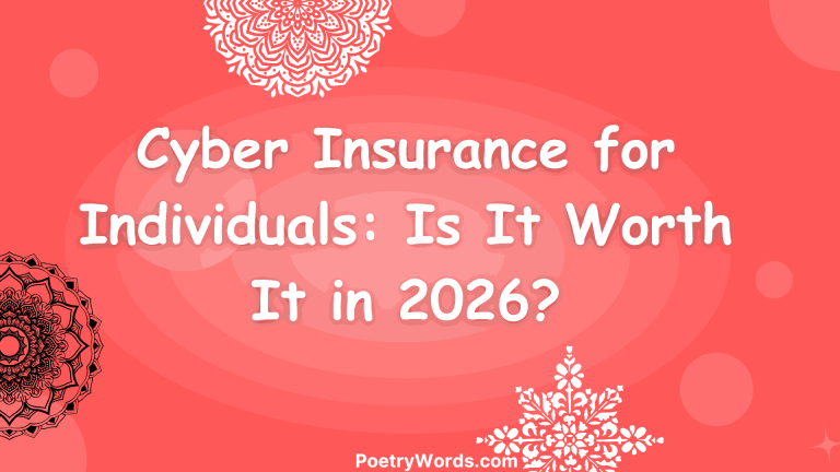 Cyber Insurance for Individuals: Is It Worth It in 2026?